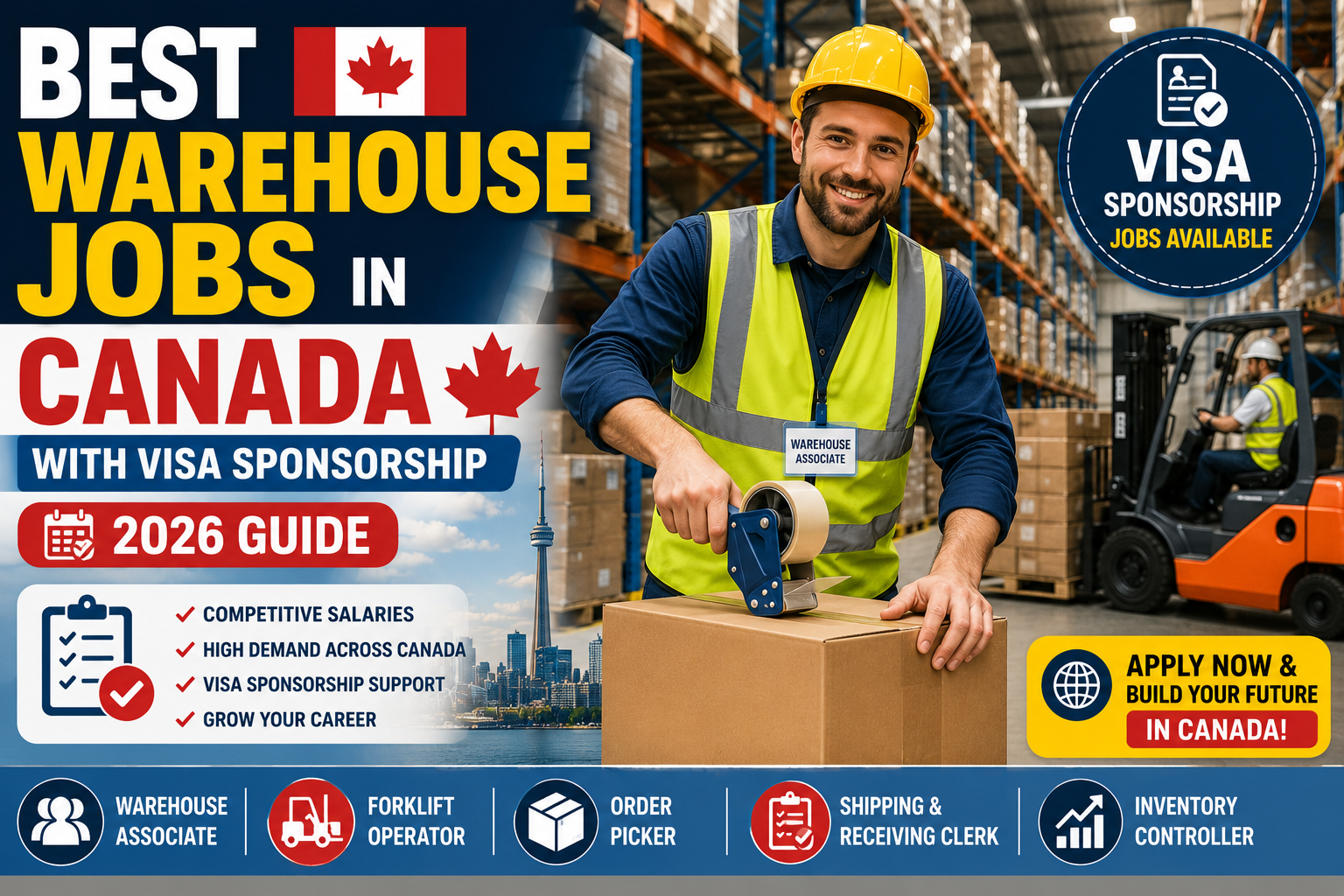 Best Warehouse Jobs in Canada with Visa Sponsorship (2026 Guide)