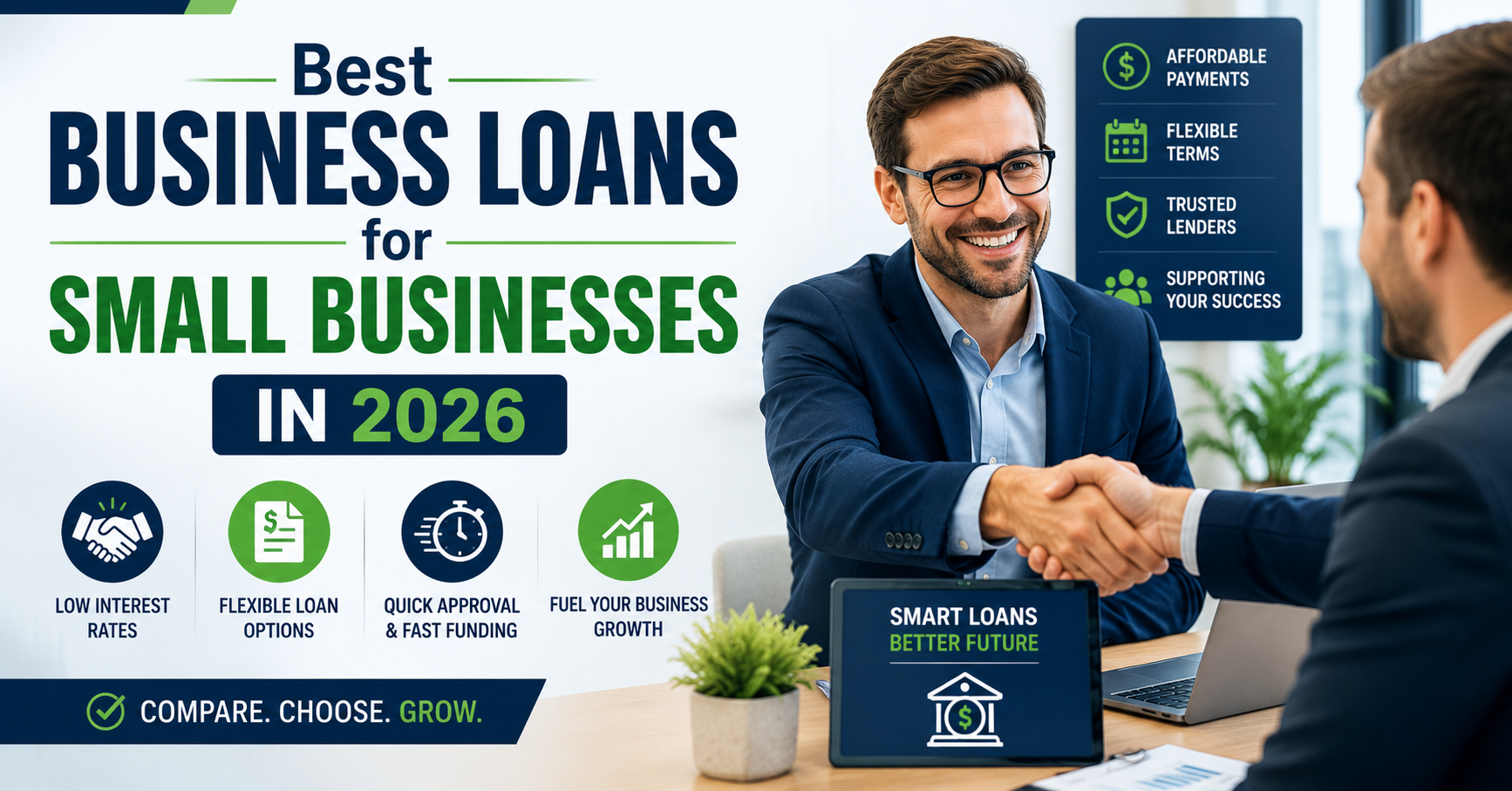 Best Business Loans for Small Businesses in 2026
